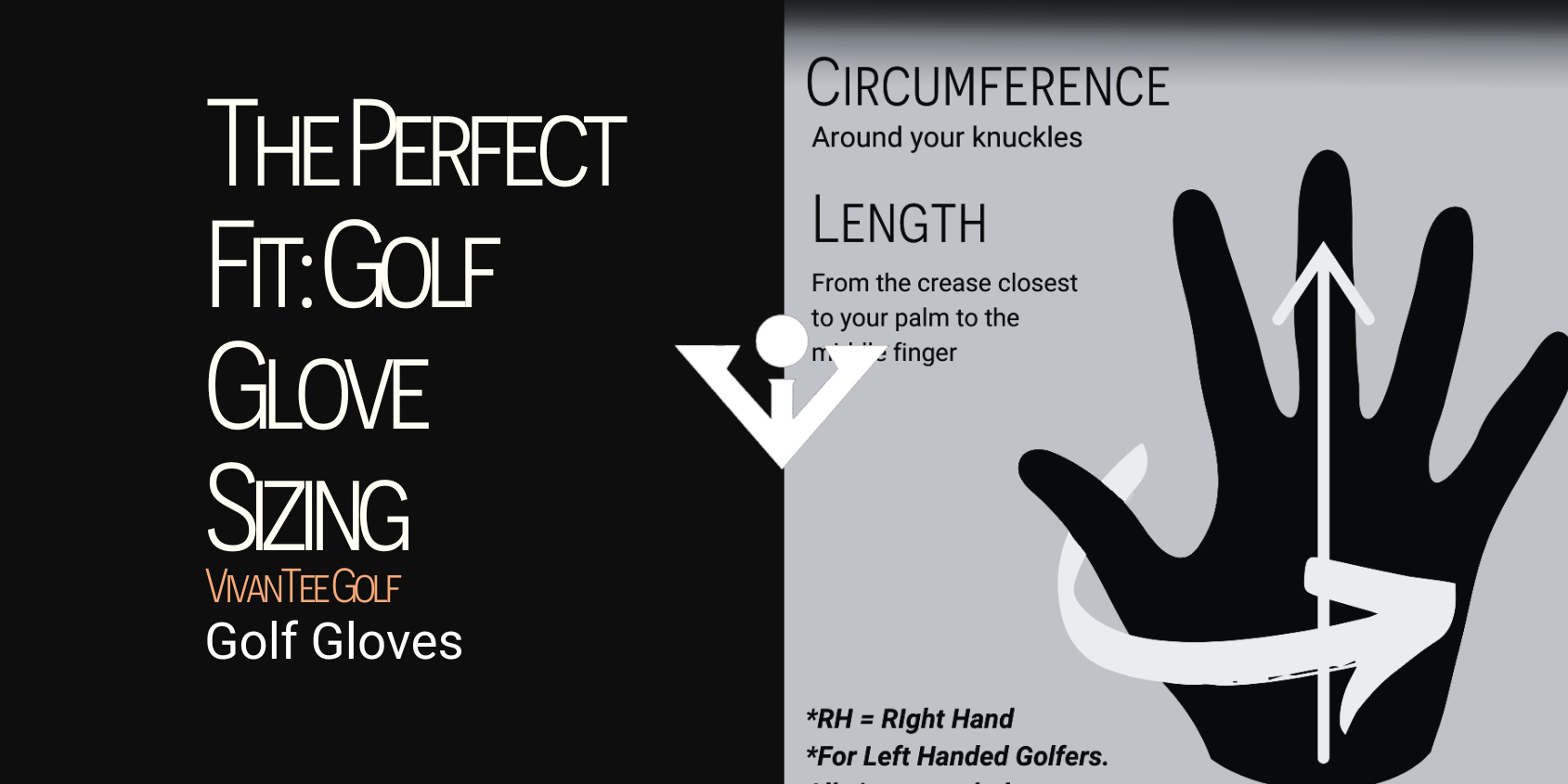 Golf Glove sizes Golf Glove Size Chart Cadet Size Golf Glove