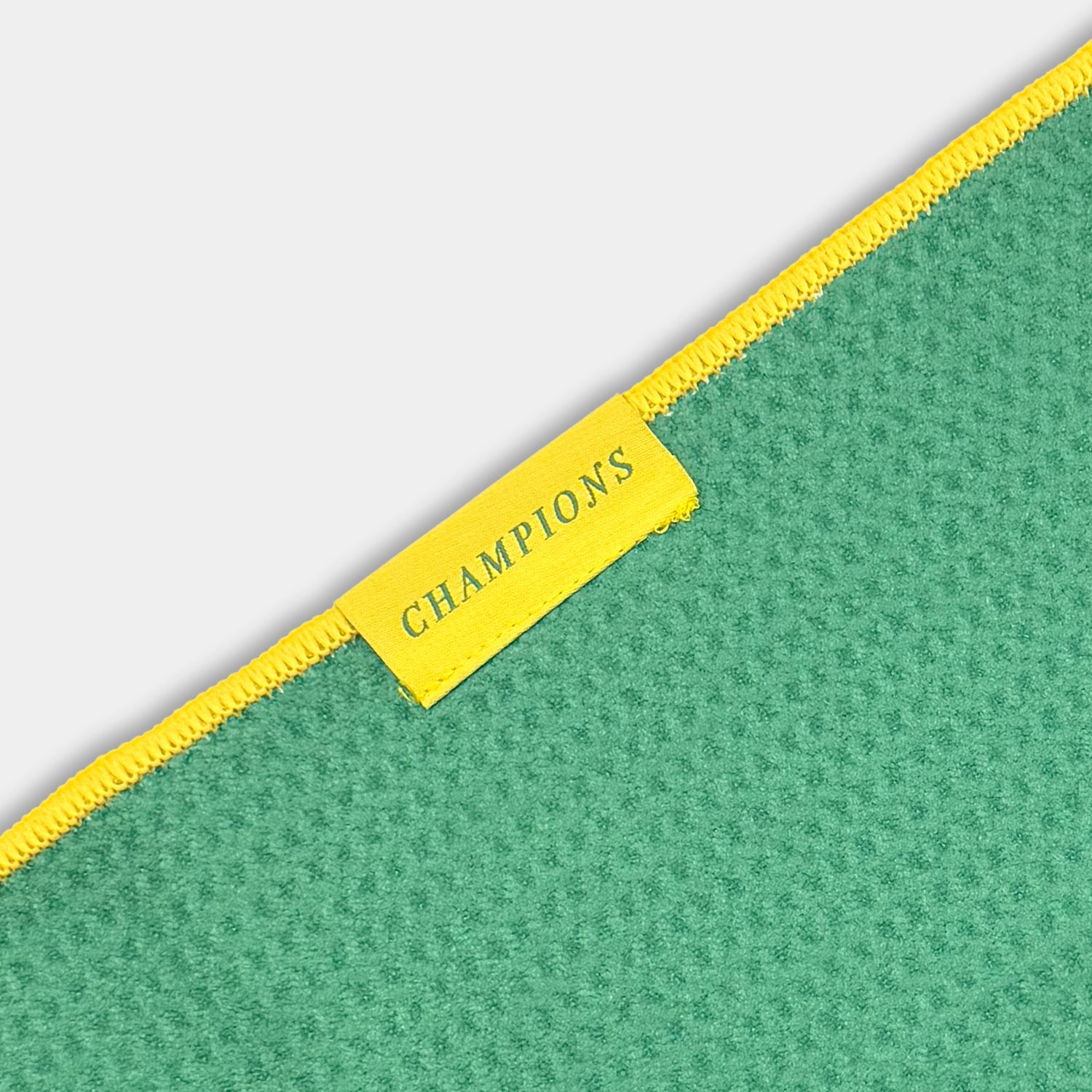 Champions Towel | Green Checkered Magnetic Golf Towel