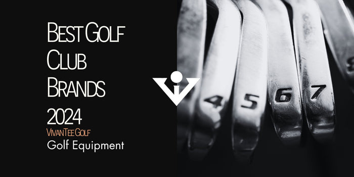 Showing various irons from 4-8 lined up, in our signature blog banner for best golf club brands in 2024