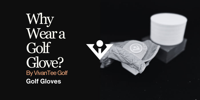 Image of a golf glove and club, for a blog about why do I need a golf glove