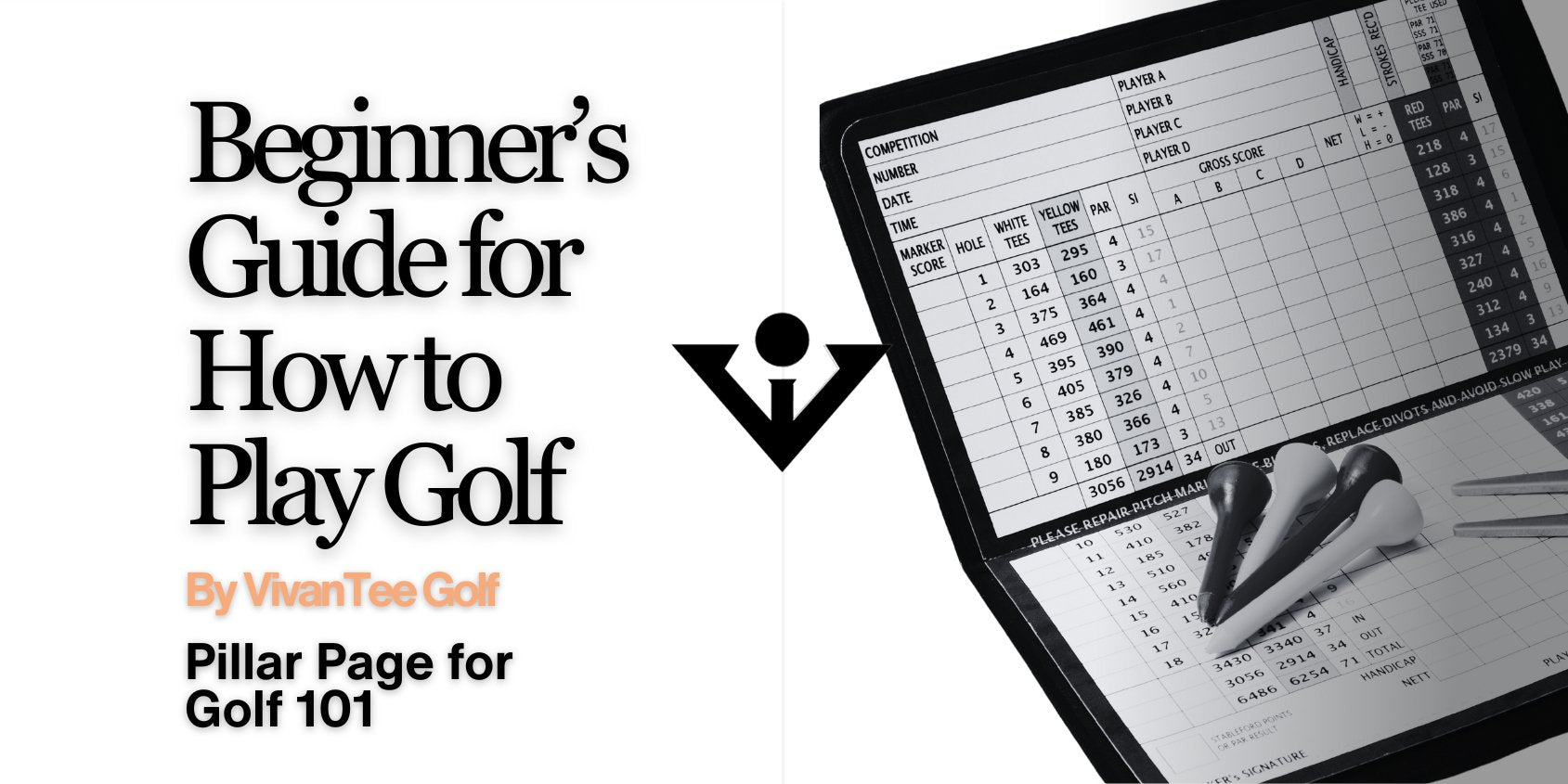 How to Play Golf for Beginners Guide with PDF | VivanTee Golf