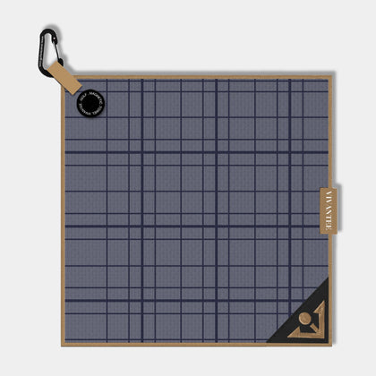 Gotham Grid | Blue Magnetic Golf Towel