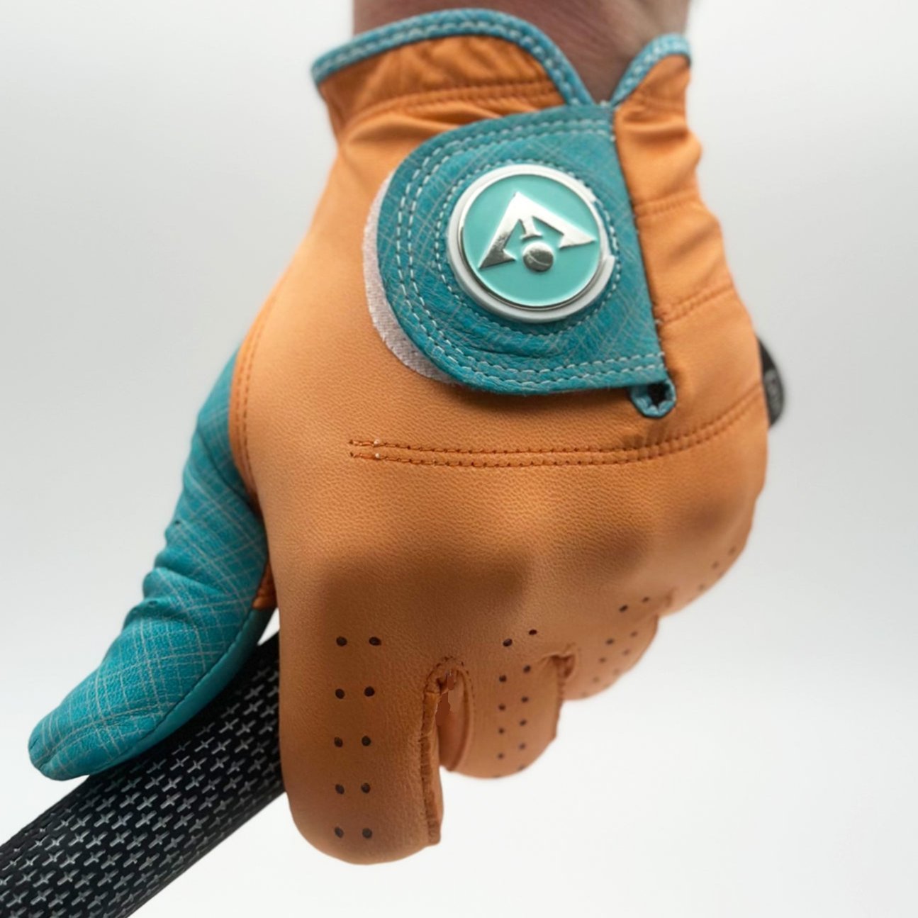 Harlem Heritage | Men's Orange Golf Glove