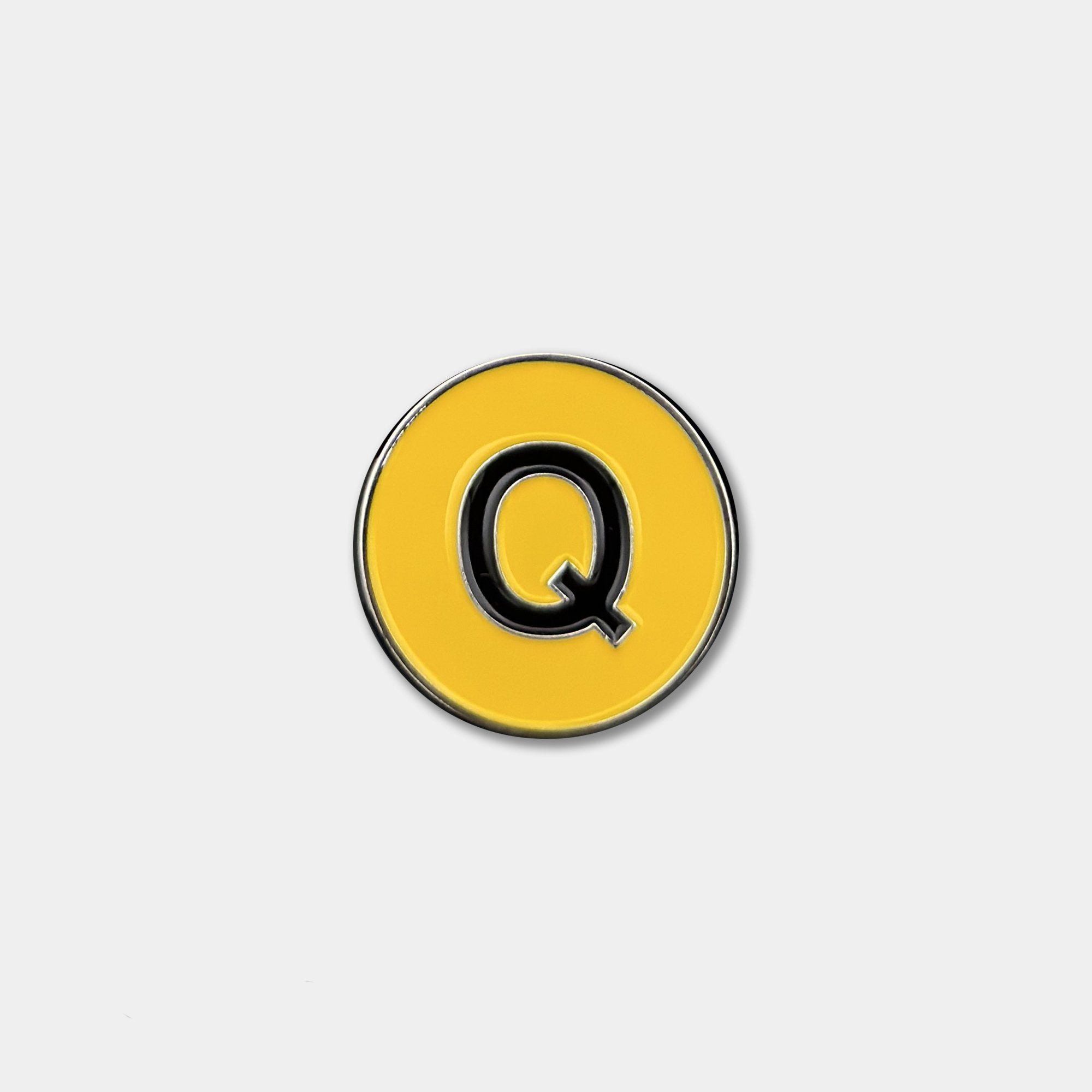 Front view of Q Train Magnetic Golf Ball Marker